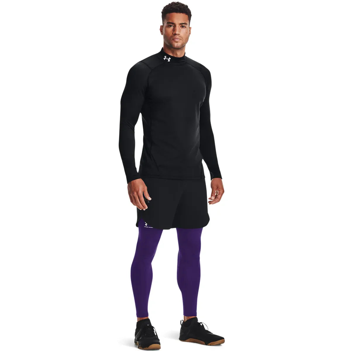 Under Armour UA CG Armour Fitted Mock Black