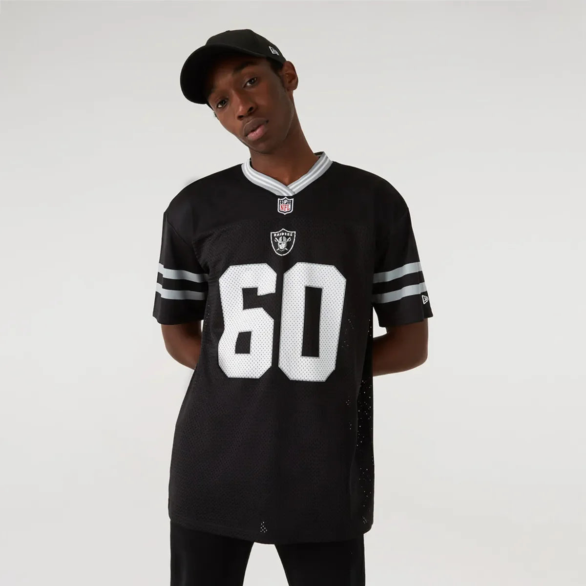 New Era NOS NFL MESH TEE LASRAI Blkwhi