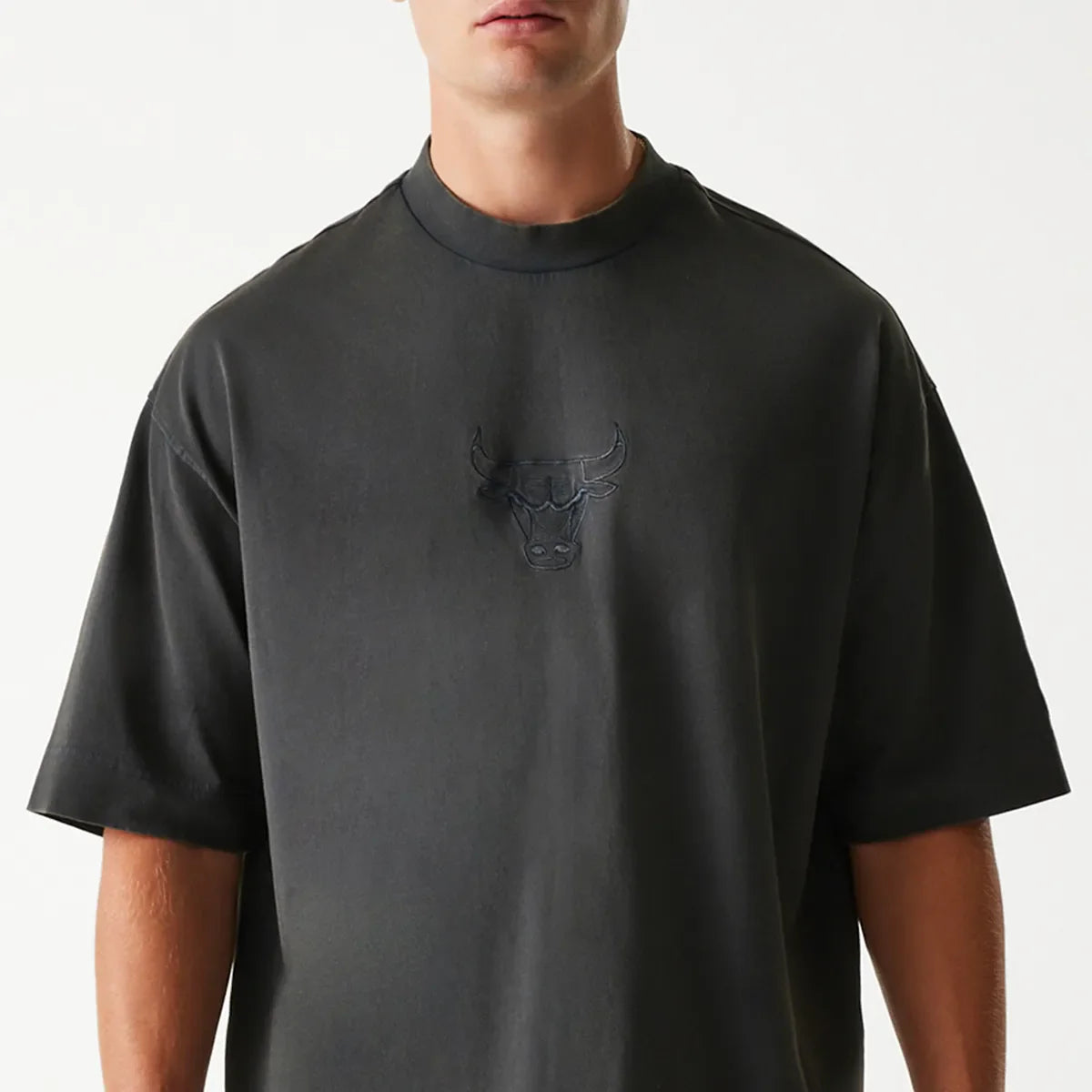 New Era NBA WASHED BOX TEE CHIBUL Whg