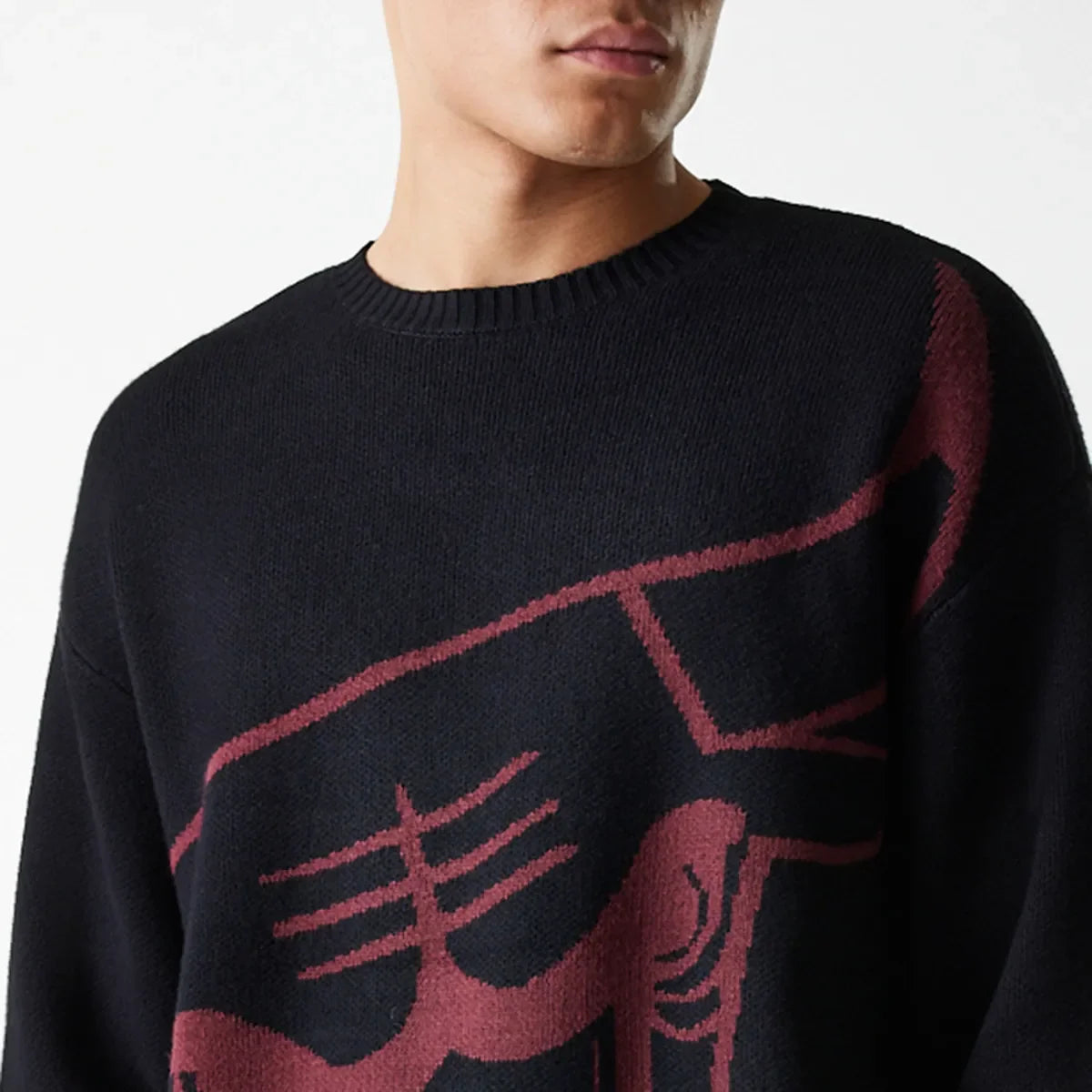 New Era NBA KNIT SWEATER CHIBUL Blk