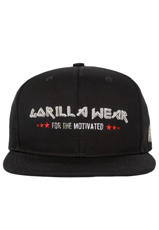 Gorilla Wear Wayne Snapback Cap, black
