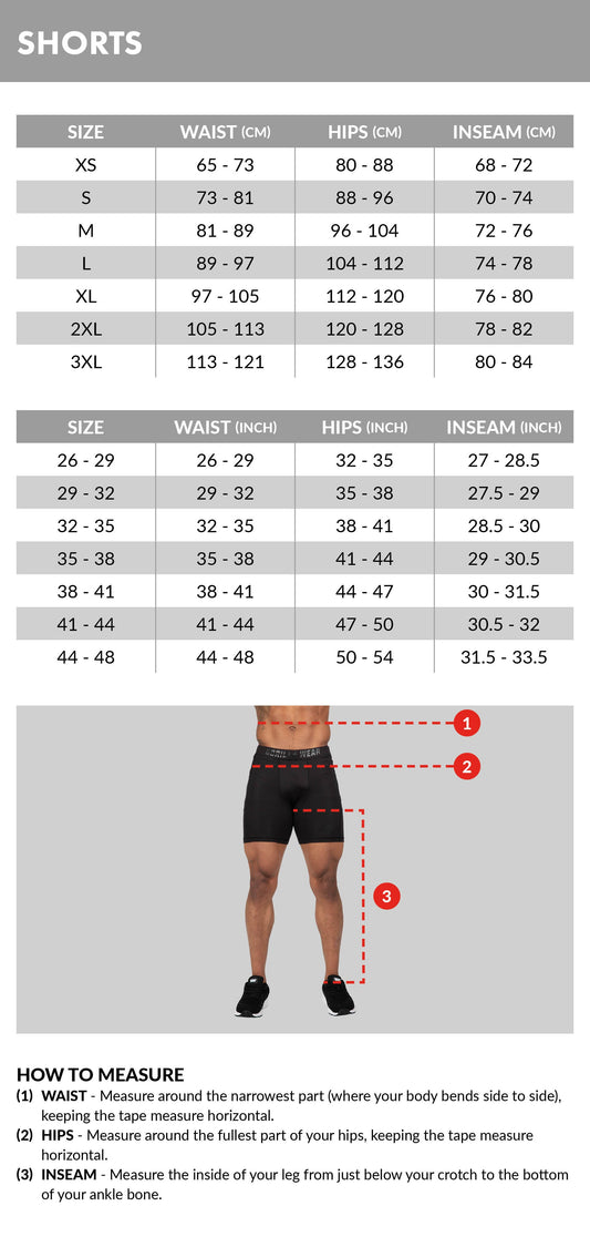 Gorilla Wear Clayton Boxing Shorts, black/gold