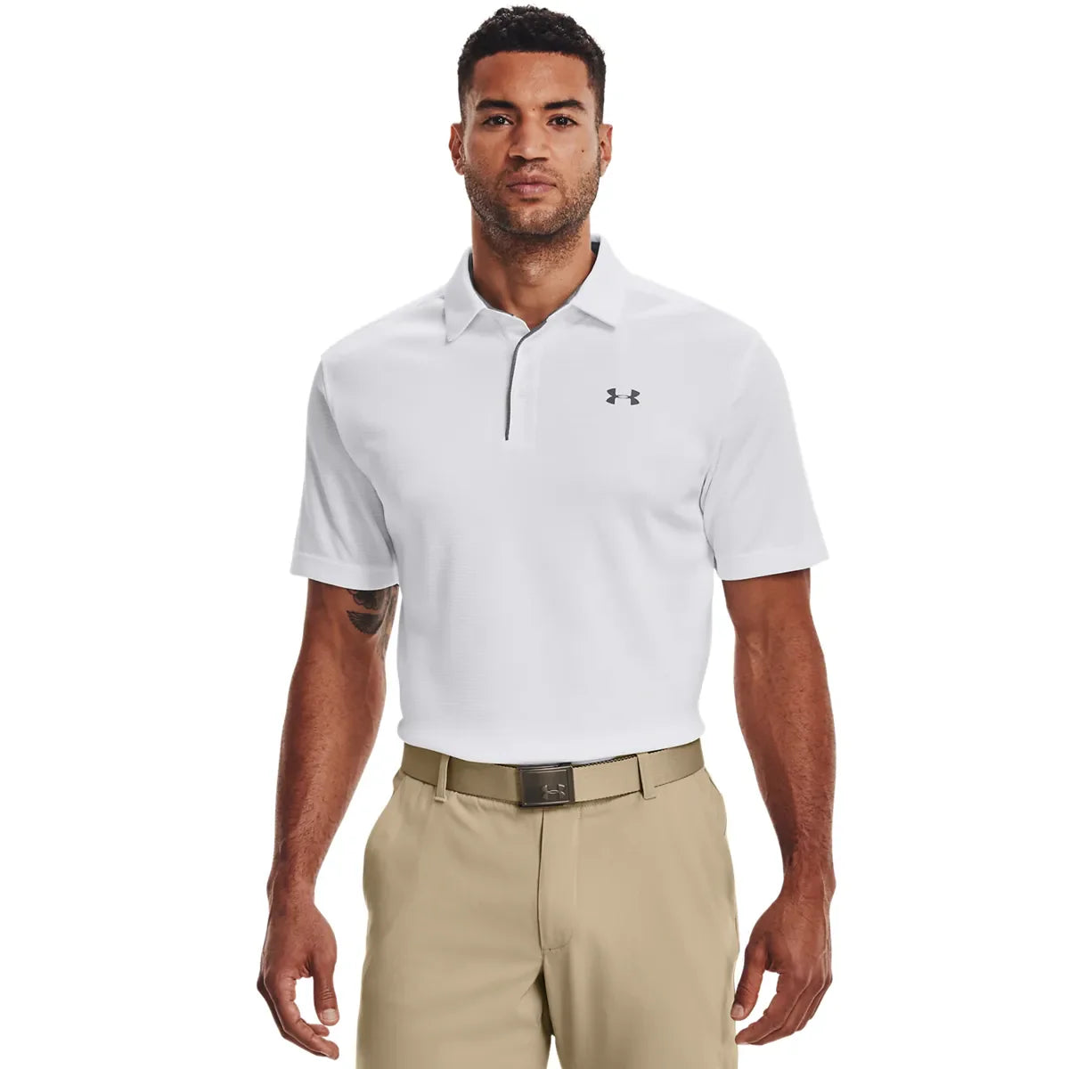 Under Armour Tech Polo White