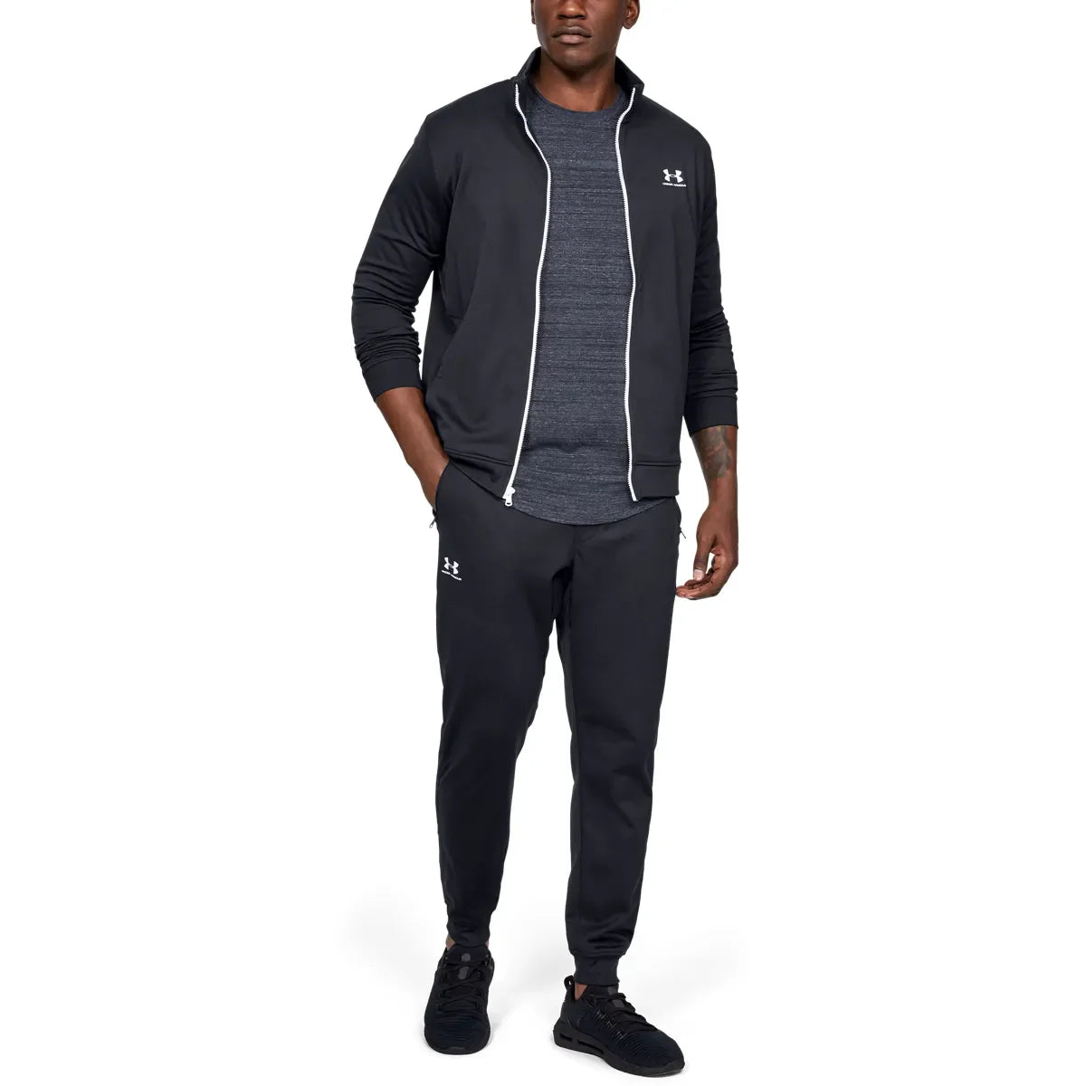 Under Armour SPORTSTYLE TRICOT JOGGER Black