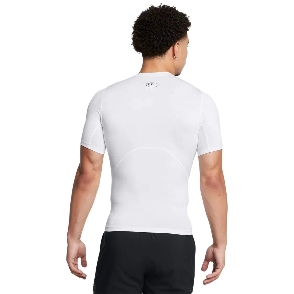 Under Armour UA HG Armour Comp SS White