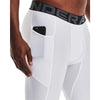 Under Armour UA HG Armour Lng Shorts White