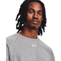 Under Armour UA Rival Fleece Crew Castlerock Light Heather