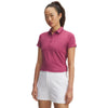 Under Armour UA Playoff SS Polo Fuchsia Dusk