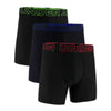 Under Armour UA PERFORMANCE TECH - SOLID 6 IN 3PK Black