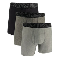 Under Armour UA PERFORMANCE TECH - SOLID 6" 3pk Steel