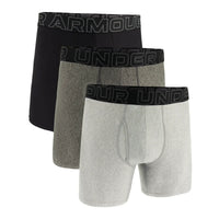 Under Armour UA PERFORMANCE TECH - SOLID 6" 3pk Steel