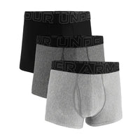 Under Armour UA PERFORMANCE TECH - SOLID 3" 3pk Steel