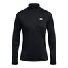 Under Armour Tech 1/2 Zip- Solid Black
