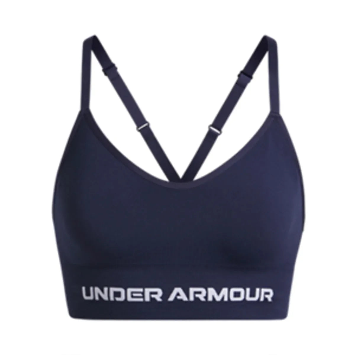 Under Armour Vanish Seamless Low Bra Blue Atlantis