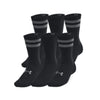 Under Armour UA Essential 6pk Crew Black
