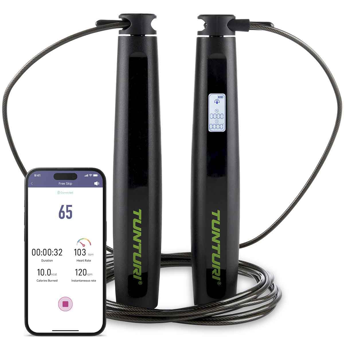 Tunturi Smart Jumprope W. Display+ App