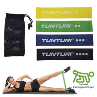 Tunturi Mini Resistance Band Set 4 stk