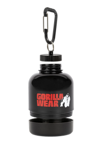 Gorilla Wear Supplement Funnel Keychain, black