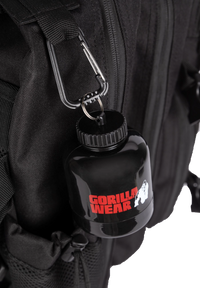 Gorilla Wear Supplement Funnel Keychain, black