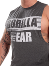 Gorilla Wear Lopez Drop Armhole Tank Top, dark grey melange