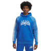 Under Armour UA Rival Flc CB Hood Blue Atlantis