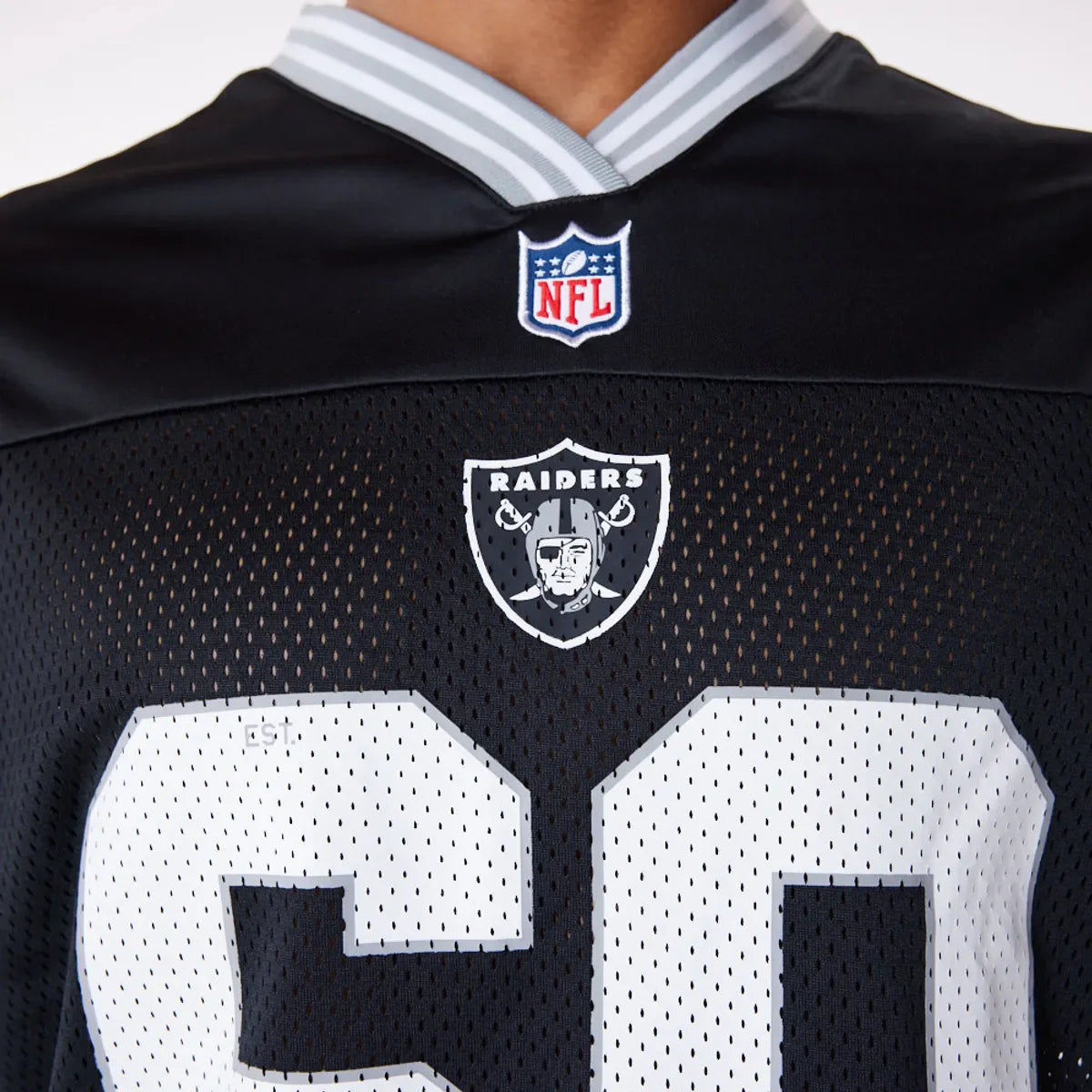 New Era NOS NFL MESH TEE LASRAI  Blkwhi