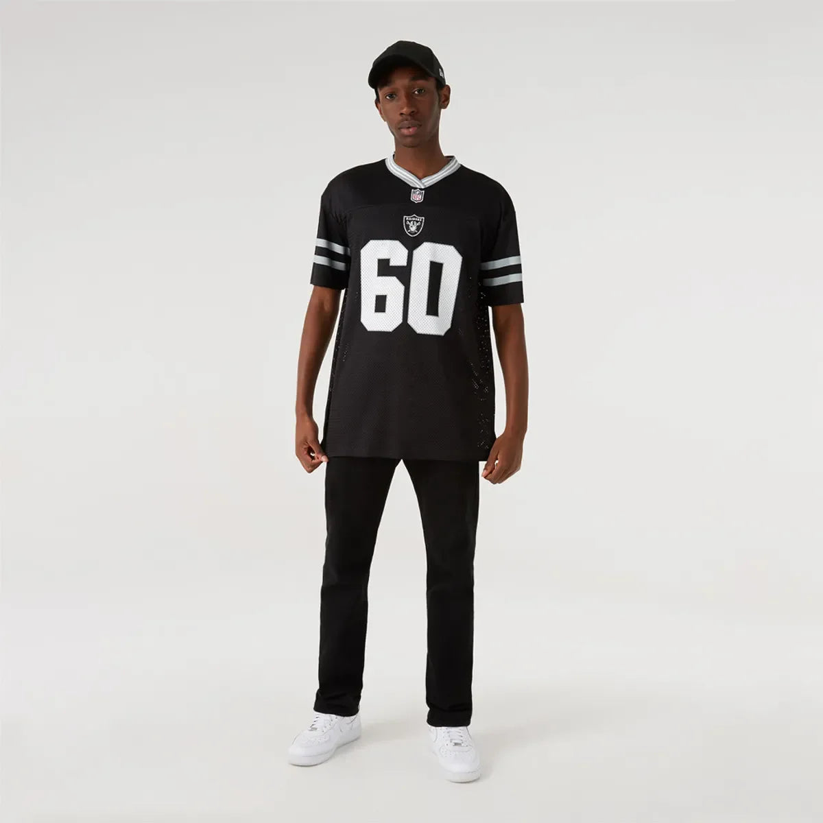 New Era NOS NFL MESH TEE LASRAI  Blkwhi