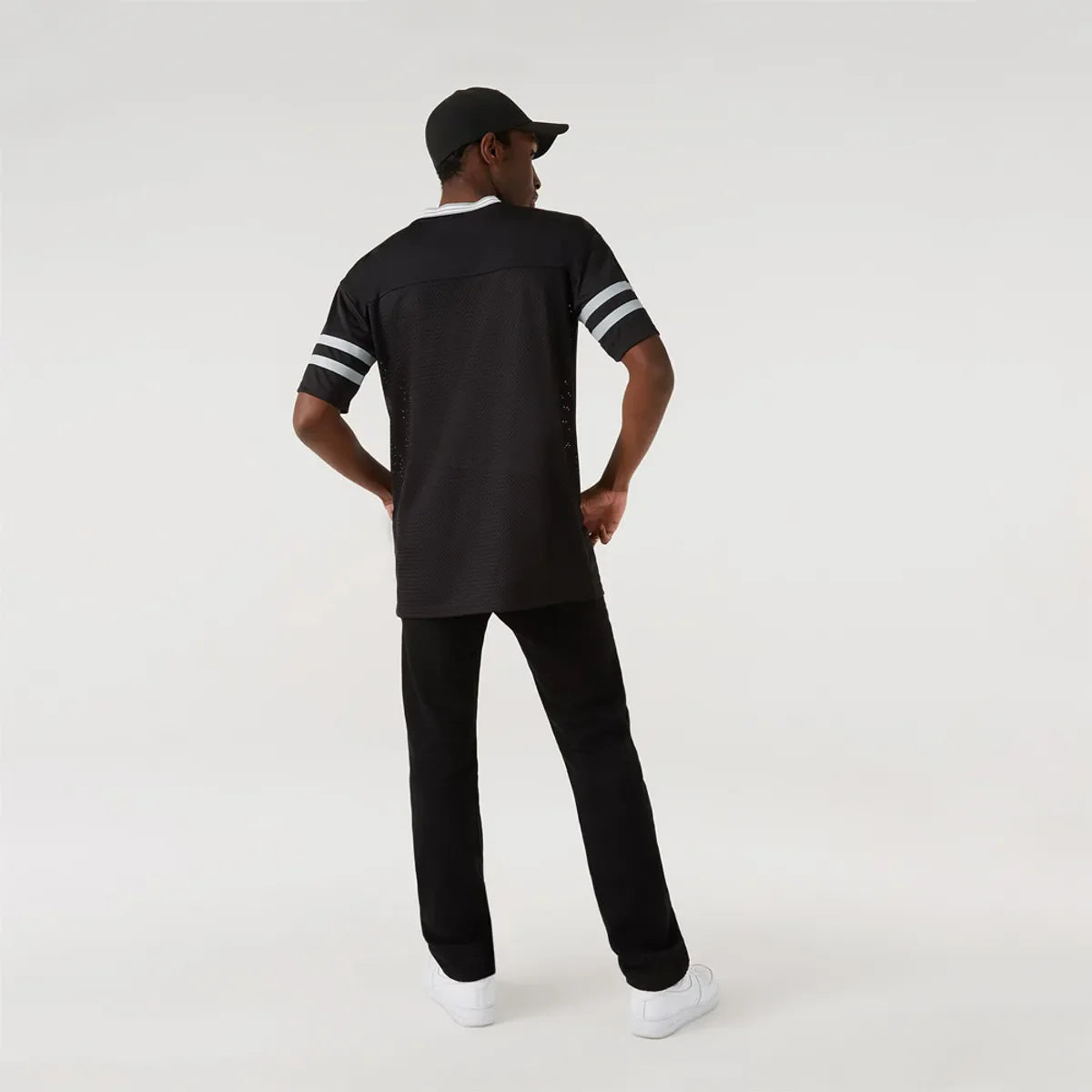 New Era NOS NFL MESH TEE LASRAI  Blkwhi