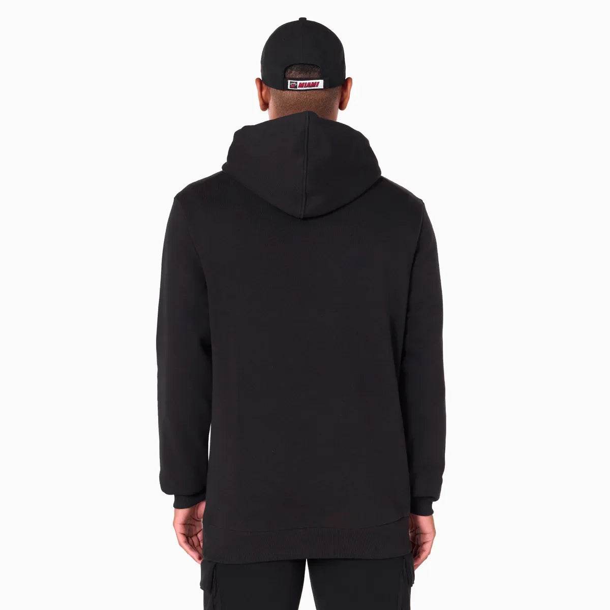 New Era NOS NBA REGULAR HOODY MIAHEA  Blk