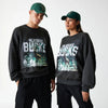 New Era NBA WASHED GRPHC OS CREW MILB Whg