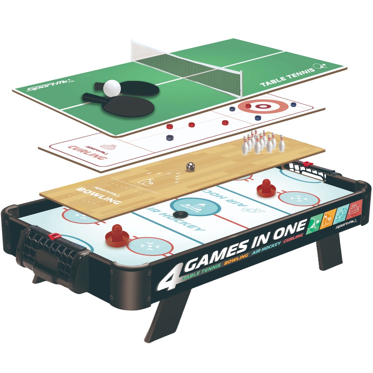 SportMe Bordspel 4 i 1