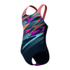 Speedo Girls Digi Placement Splashback Blue