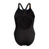 Speedo Womens Digital Printed Medalist Black