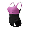 Speedo 8-003067 Womens Shaping ContourEclipse Swimsuit Purple