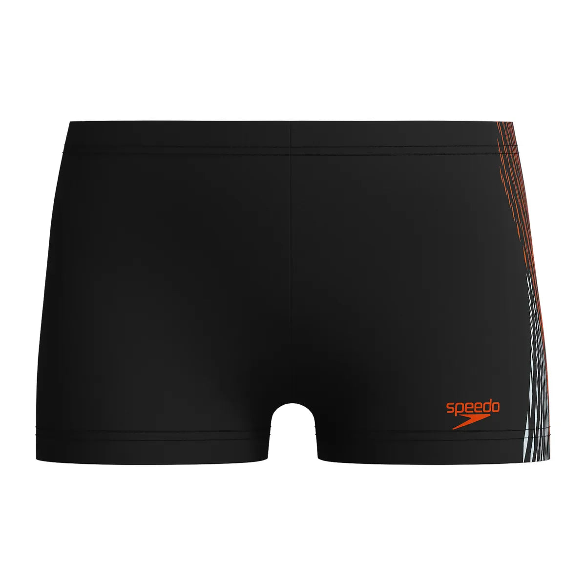 Speedo Boys Plastisol Placement Aquashort Orange
