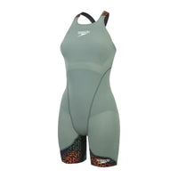 Speedo LZR Ignite Kneeskin- APAC/EMEA Fit Green/Orange