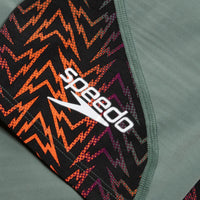 Speedo LZR Ignite Kneeskin- APAC/EMEA Fit Green/Orange