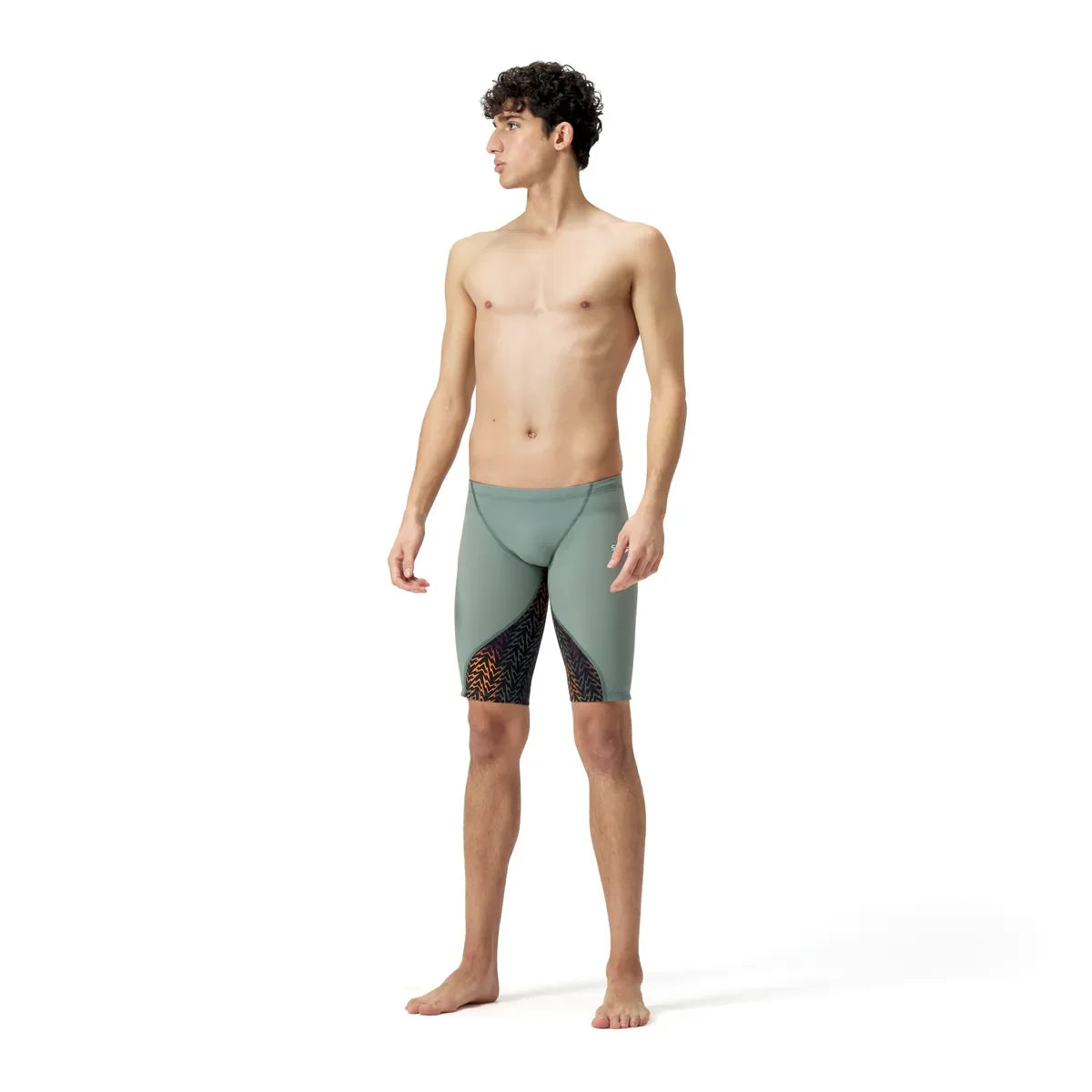Speedo LZR Ignite Jammer -APAC/EMEA Fit Green/Orange