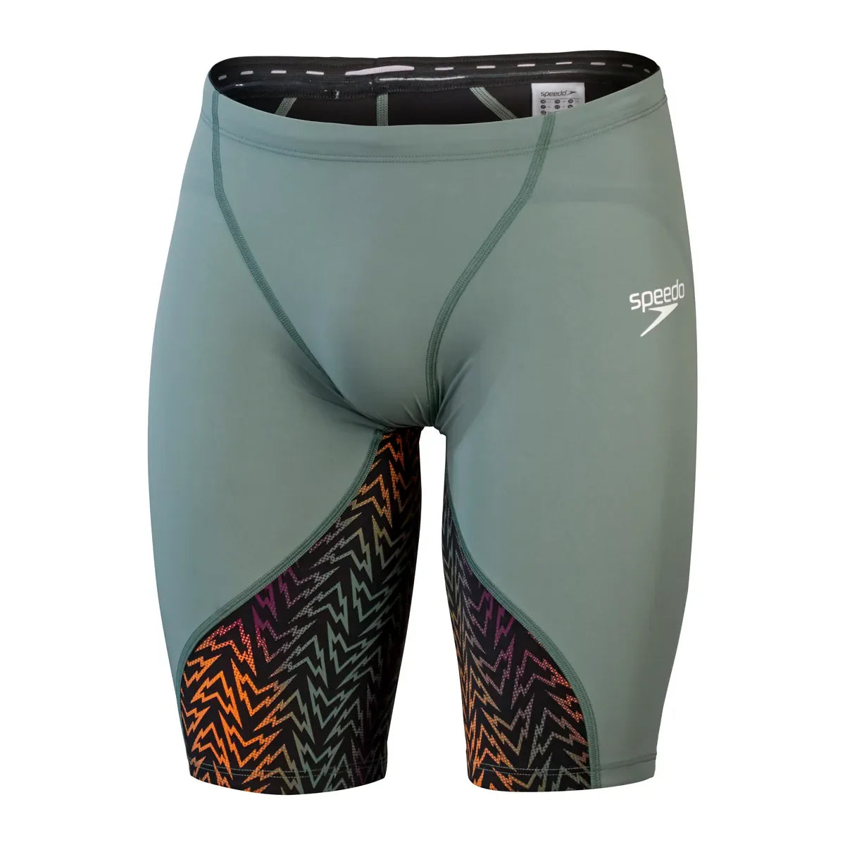 Speedo LZR Ignite Jammer -APAC/EMEA Fit Green/Orange