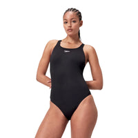 Speedo Endurance+ Kickback Swimsuit Black