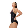Speedo Womens Medley Logo 1 Piece Orange
