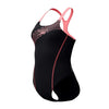 Speedo Womens Medley Logo 1 Piece Orange