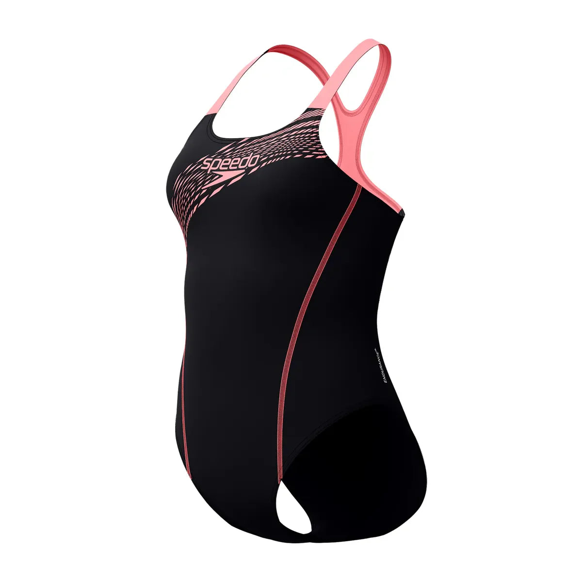 Speedo Womens Medley Logo 1 Piece Orange