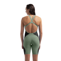 Speedo Fastskin LZR Pure Intent 2.0 Openback Kneeskin Green/Black