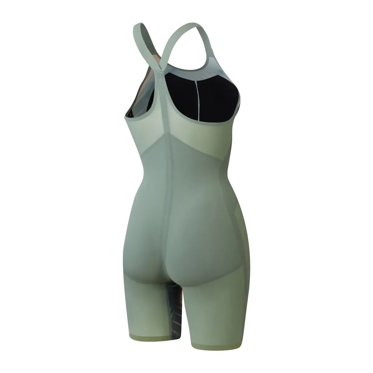 Speedo Fastskin LZR Pure Valor 2.0 Closedback Kneeskin Green/Orange