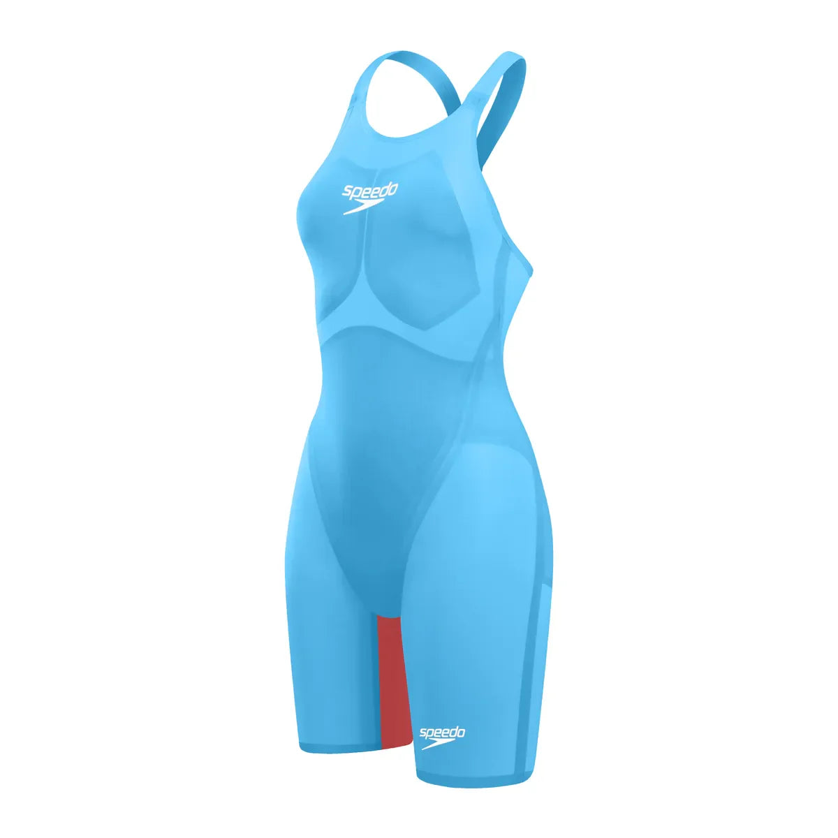 Speedo Fastskin LZR Pure Valor 2.0 Closedback Kneeskin Blue/Red