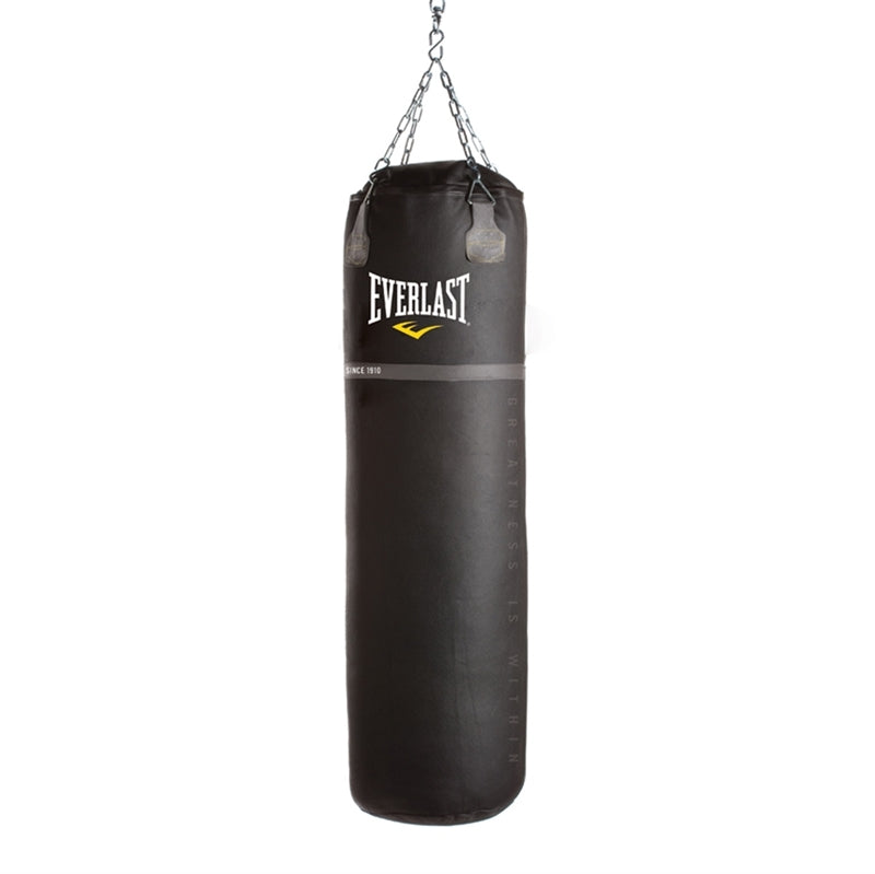 Everlast Super Leather Bag 45kg Black/White