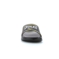 Everlast Side Flat Mule Slippers Black