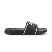 Everlast Side Flat Mule Slippers Black