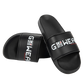 Gorilla Wear Gwear Slides, black